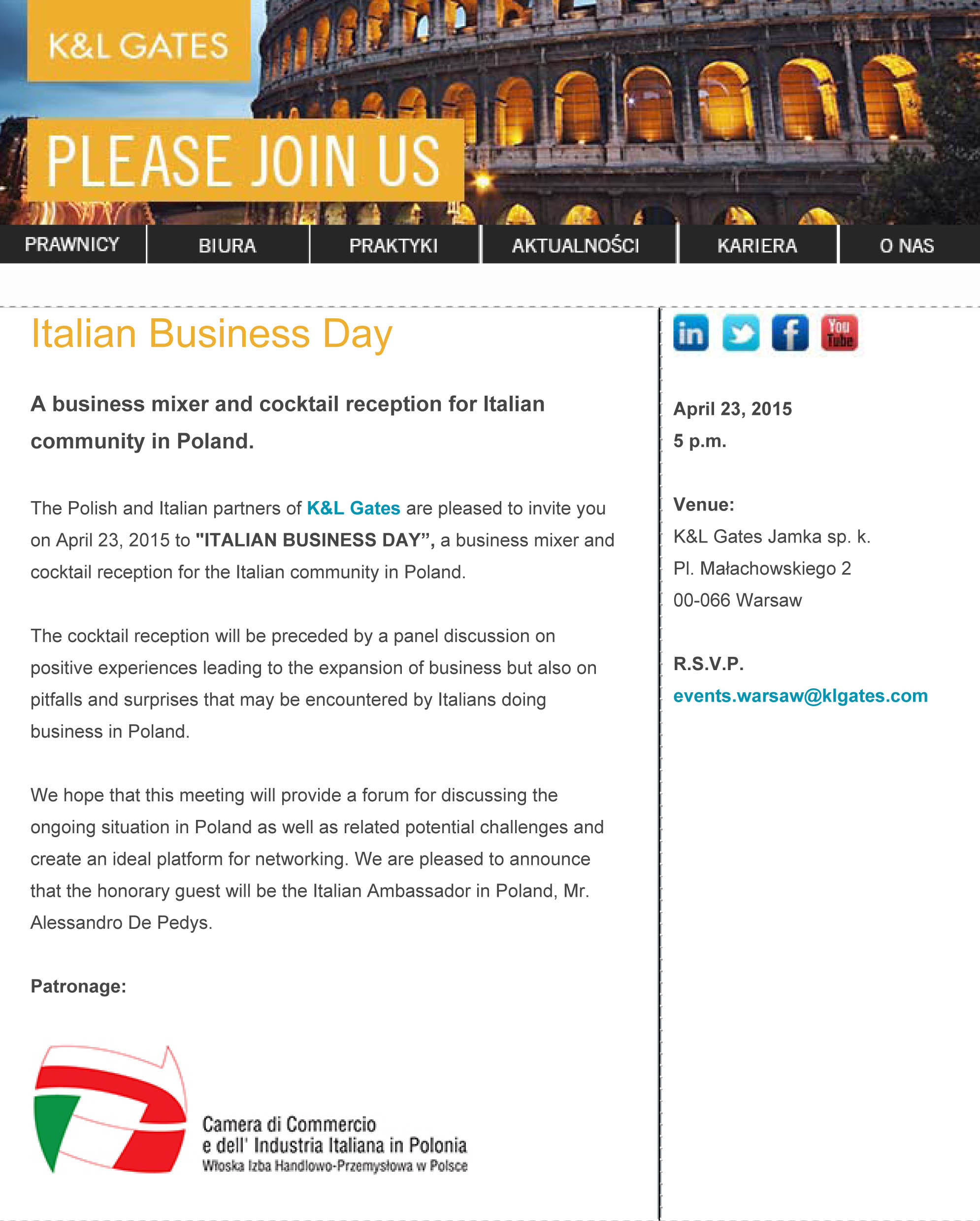 Italian Business Day - Gazzetta italia