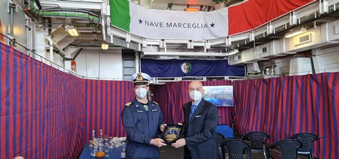 L’Ambasciatore Amati visita la Fregata Marcegaglia a Gdynia