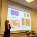 Agnieszka Szymecka-Wesołowska, Food Law w trakcie swojej prezentacji na Focus Day Italia
