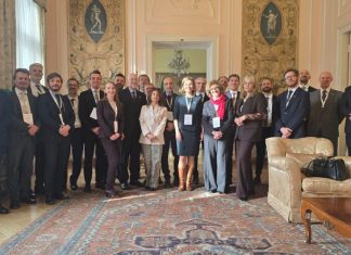 VARSAVIA. L’AMBASCIATORE FRANCHETTI PARDO OSPITA IN AMBASCIATA UNA COLAZIONE DI LAVORO SULLA COOPERAZIONE NUCLEARE ITALO-POLACCA