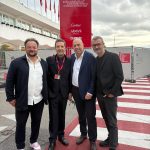 (In foto: Massimiliano Cividati, il Presidente della Biennale di Venezia Pietrangelo Buttafuoco, Sergio Maifredi e Ruggiero Torre)